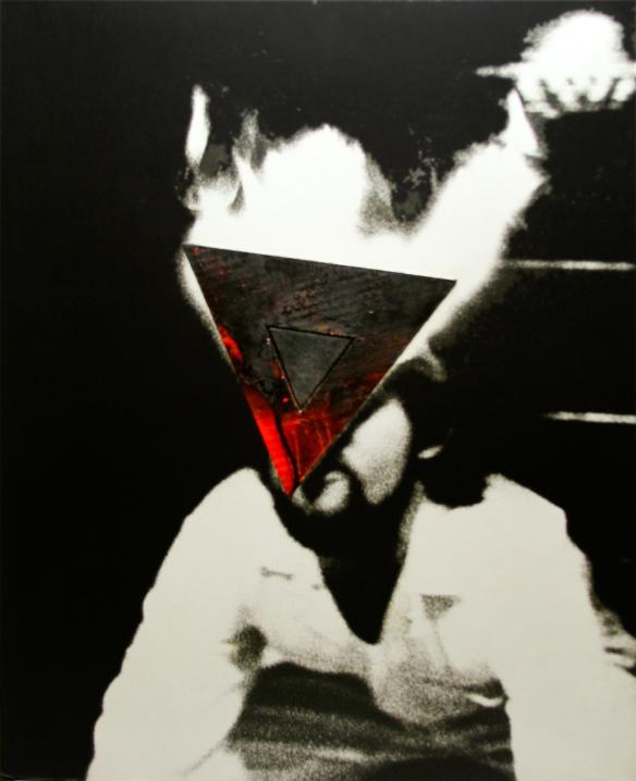 "Guardian," photostructure of film/performance by Stephen Seemayer, 1979